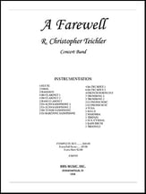 A Farewell Concert Band sheet music cover